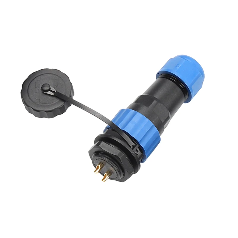 SP20 IP68 водонепроницаемый разъем типа задней гайки 1/2/3/4/5/6/7/9/10/12/14 контактный