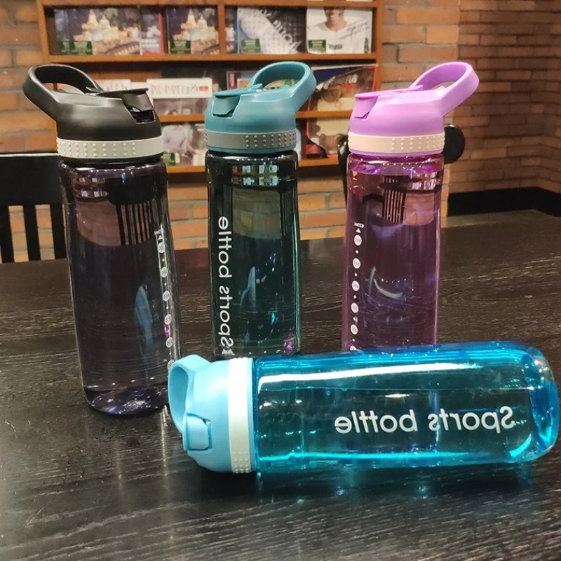 Новая Спортивная бутылка для воды пластиковая напитков туристическая