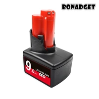 tools battery for milwaukee m12 9000mah 12v rechargeable li ion battery xc 48 11 2440 48 11 2402 48 11 2411 48 11 2401 c12