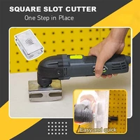 square slot cutter stainless steel slotter tool woodworking cutter for drywall electrical box cutout saw accessory tsh shop