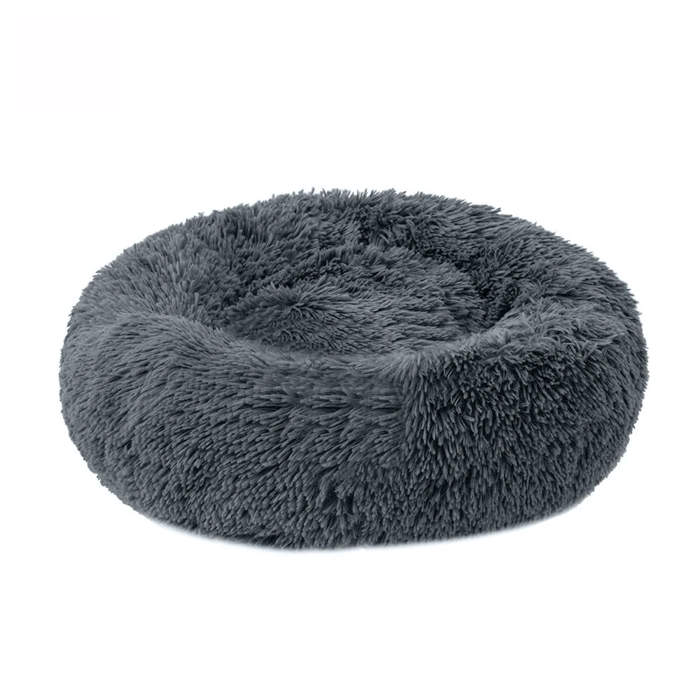 dark grey Кровать для питомца, собаки, кошки, кровати, диван для маленьких собак, спальный дом, одеяло, зимнее теплое гнездо, щенок, пещера, Прямая поставка - Цвет: dark grey