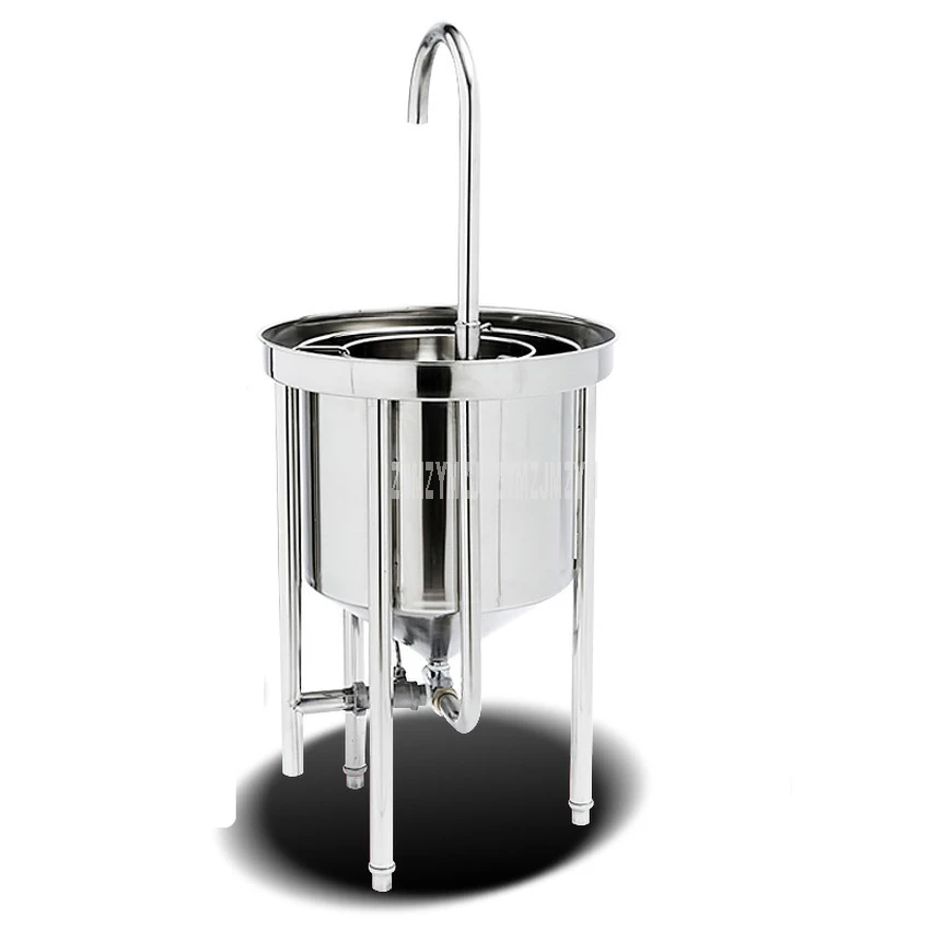 

100kg Washing Capacity Automatic Stainless Steel Rice Washing Machine Commercial Restaurant Large Water Pressure Rice Washing