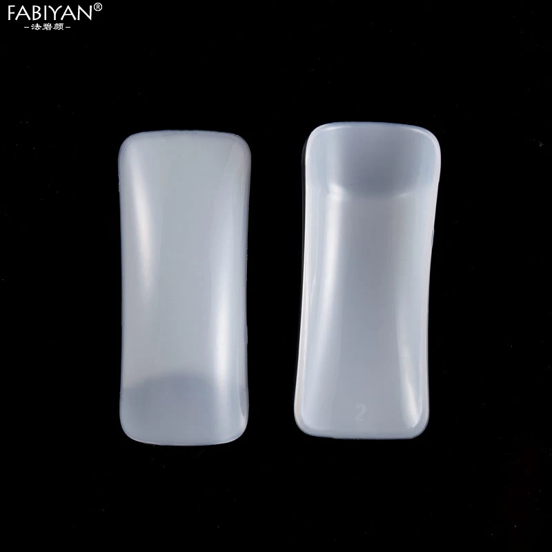 500 шт. половинные покрытия натуральный цвет акриловый УФ гель французские