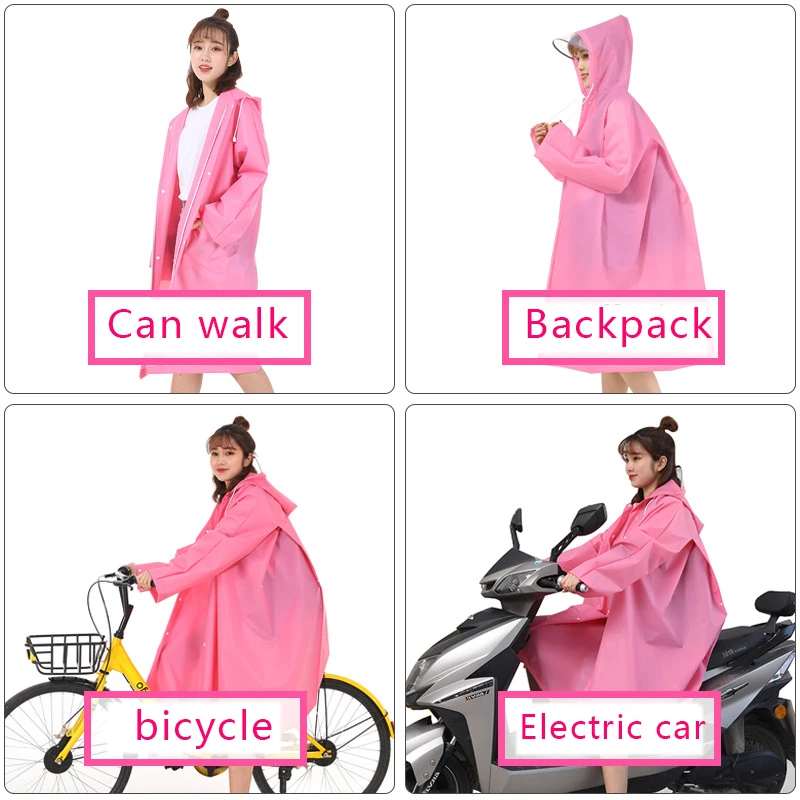 Многофункциональный дождевик мотоцикл Дождевик три в одном Eva материал пластик