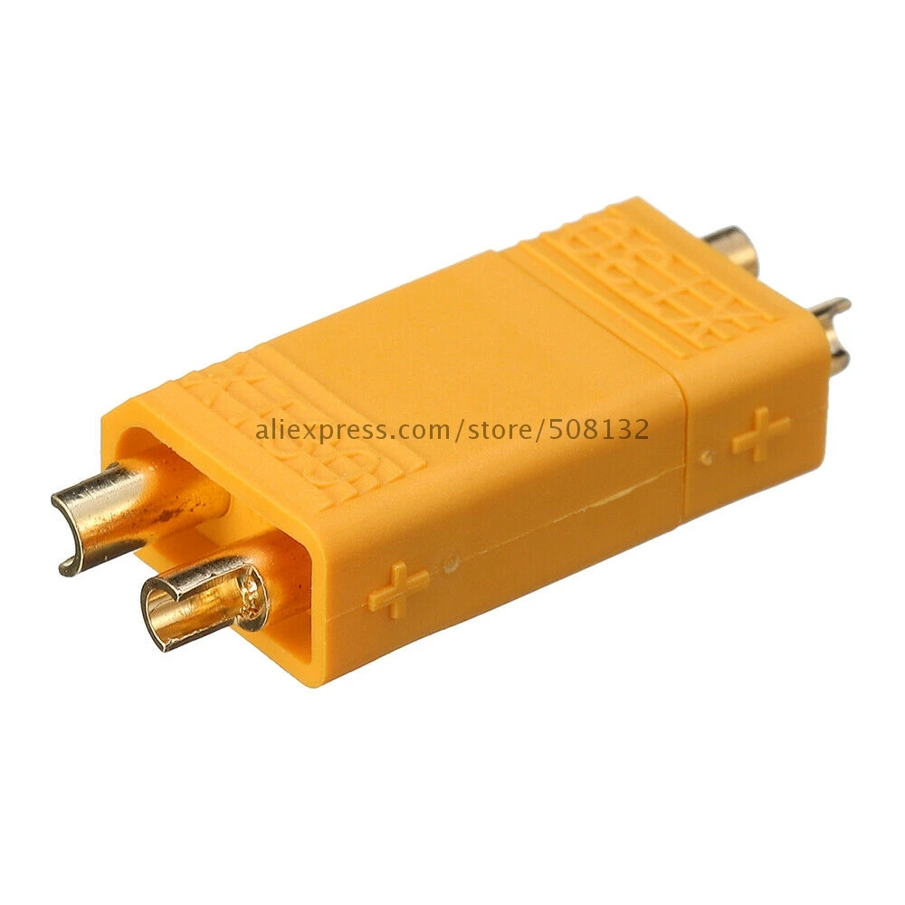 Amass XT30U (XT30 Upgrade) штекерные гнездовые разъемы питания для радиоуправляемых FPV Lipo