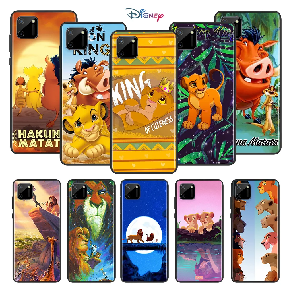 

Disney Cartoon Animation The Lion King For OPPO Realme C15 C17 X2 X3 X7 XT X50 Q2 Q2i V3 V5 V15 Pro Soft TPU Silicone Phone Case