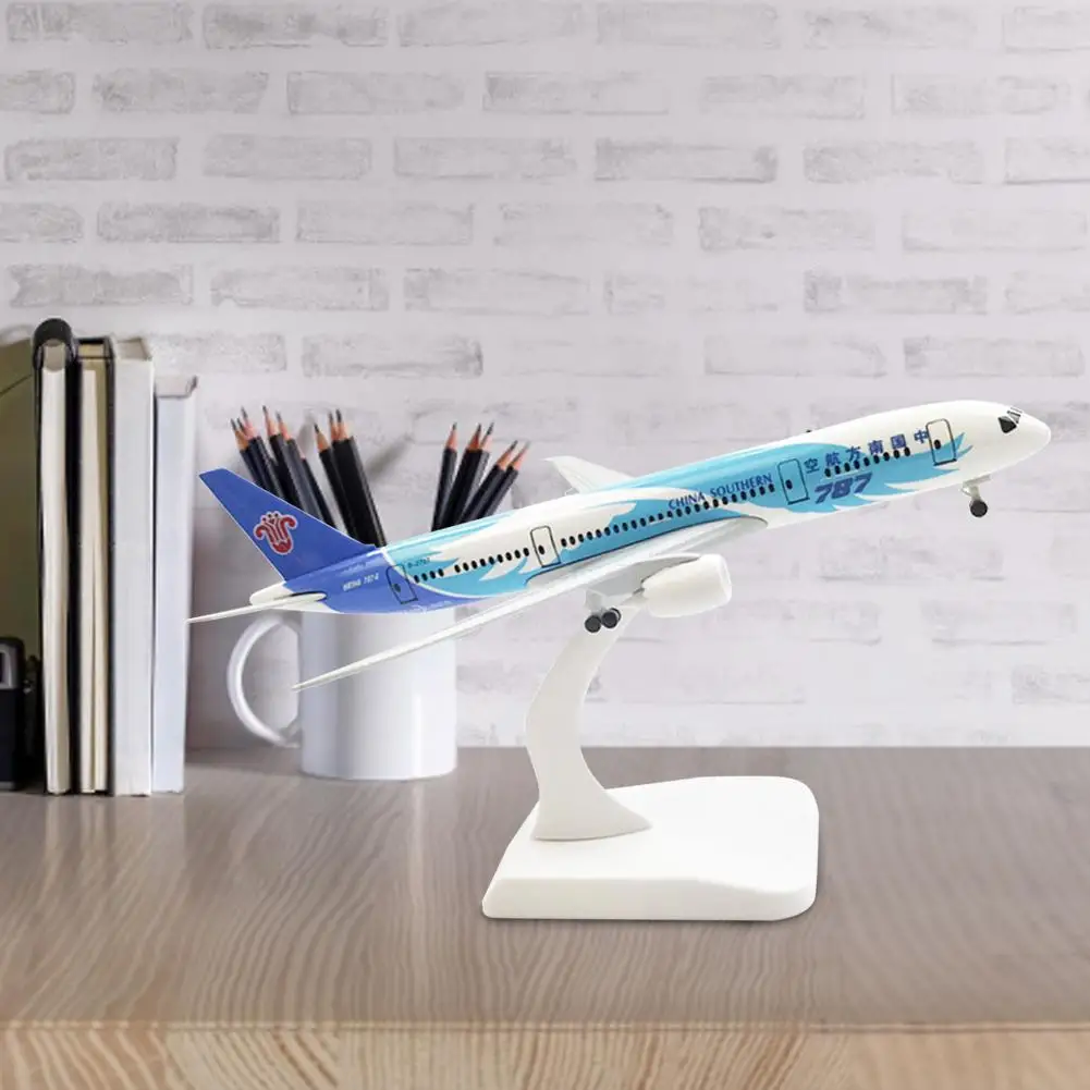 Модель самолета 18 см реалистичный прочный самолет из металлического сплава