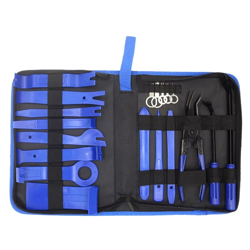 

19 Pcs Car Radio Removal Disassembly Tool Set Auto Repairing Interior Pry Kit
