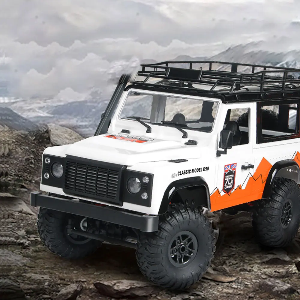 

1/12 4WD RTR гусеничный Радиоуправляемый автомобиль для Land Rover MN-99/99S 2,4 г юбилейное издание модель автомобиля Defender пикап грузовик с дистанционным...