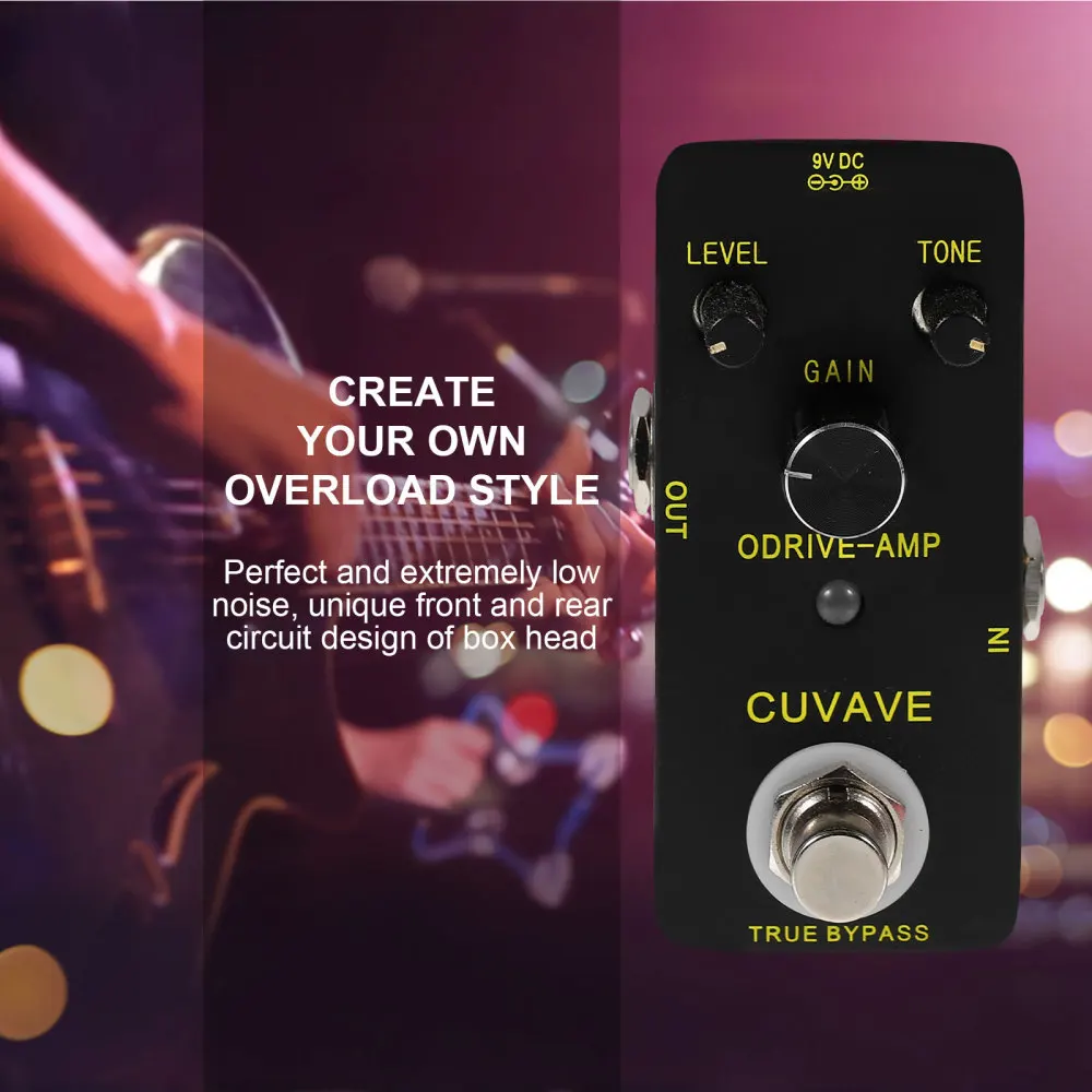 

1pc Effect Pedal Adapter Guitar Accessory Power Board Pedal Power Tool (Black)