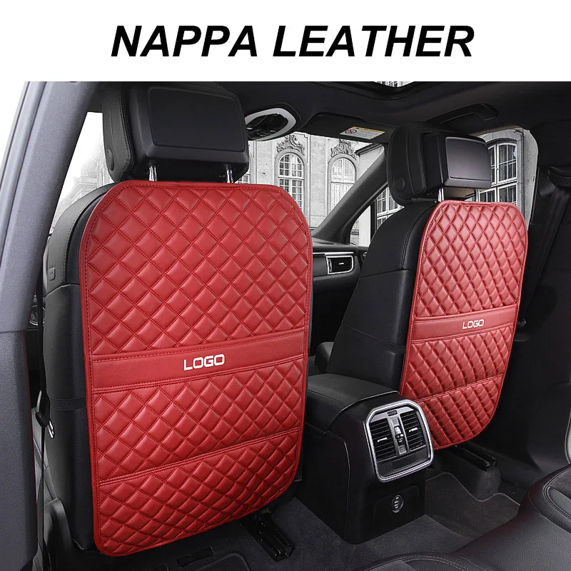 

NAPPA leather blue Car Anti Child Kick Pad For Land Rover Range Rover SPORT freelander 2 discovery 3 4 evoque Velar Waterproof