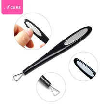 Double-ended Stainless Steel Cuticle Pusher 1Pc/set Dead Skin Push Remover For Pedicure Manicure Nail Art Cleaner Care Tool