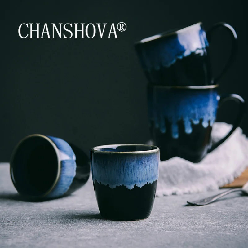 CHANSHOVA 130/220 мл личность Керамика печи для обжига изменение текстуры кружка кофе