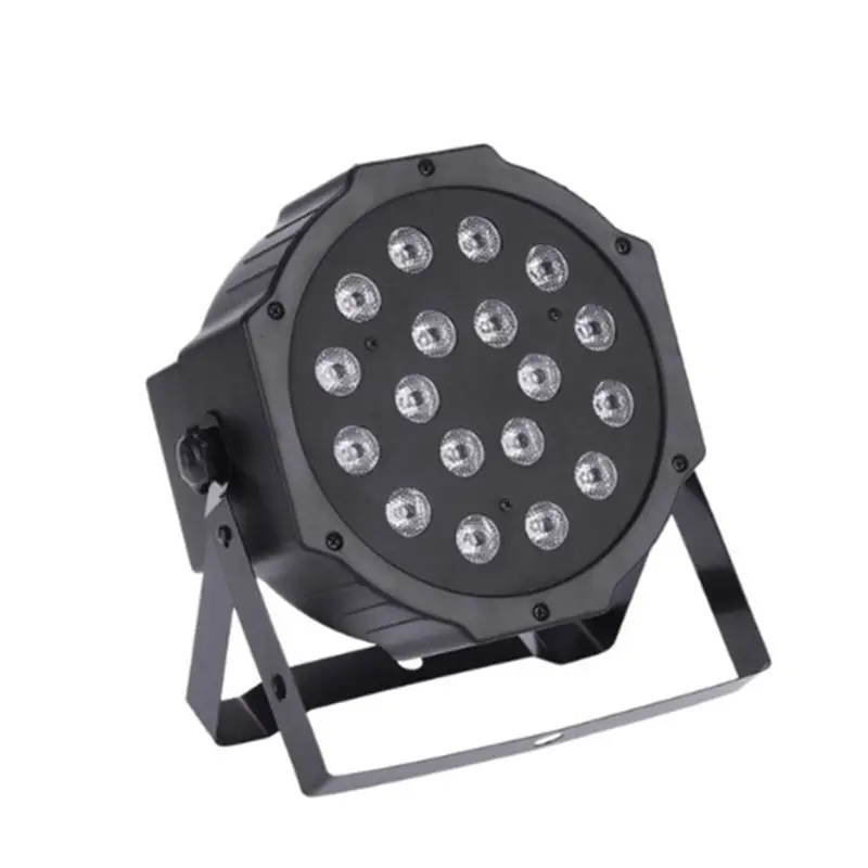Светодиодный сценисветильник RGB проектор Par 18 светодиодов с DMX512 Master Slave Laser