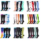 Компрессионные гольфы для мужчин и женщин, чулки для бега, для медсестер, диабетиков, варикозного расширения вен, подошвенного фасциита