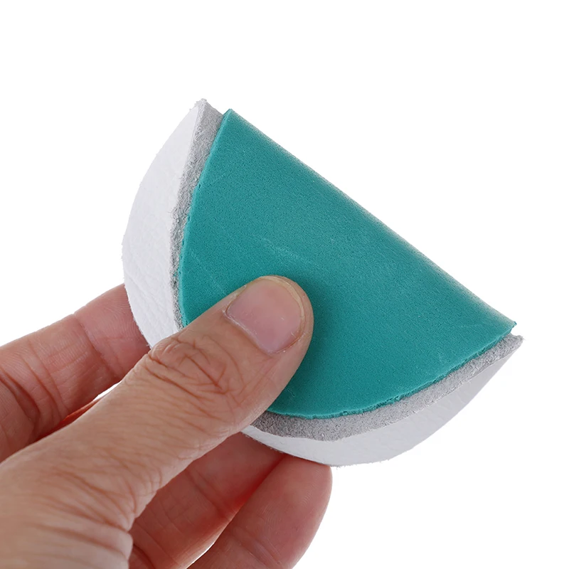 

1Pair Breathable PU Leather Half Insoles Comfortable Leather Bottom Foot Care Tools Latex Anti Slip High Heel Shoes Pad