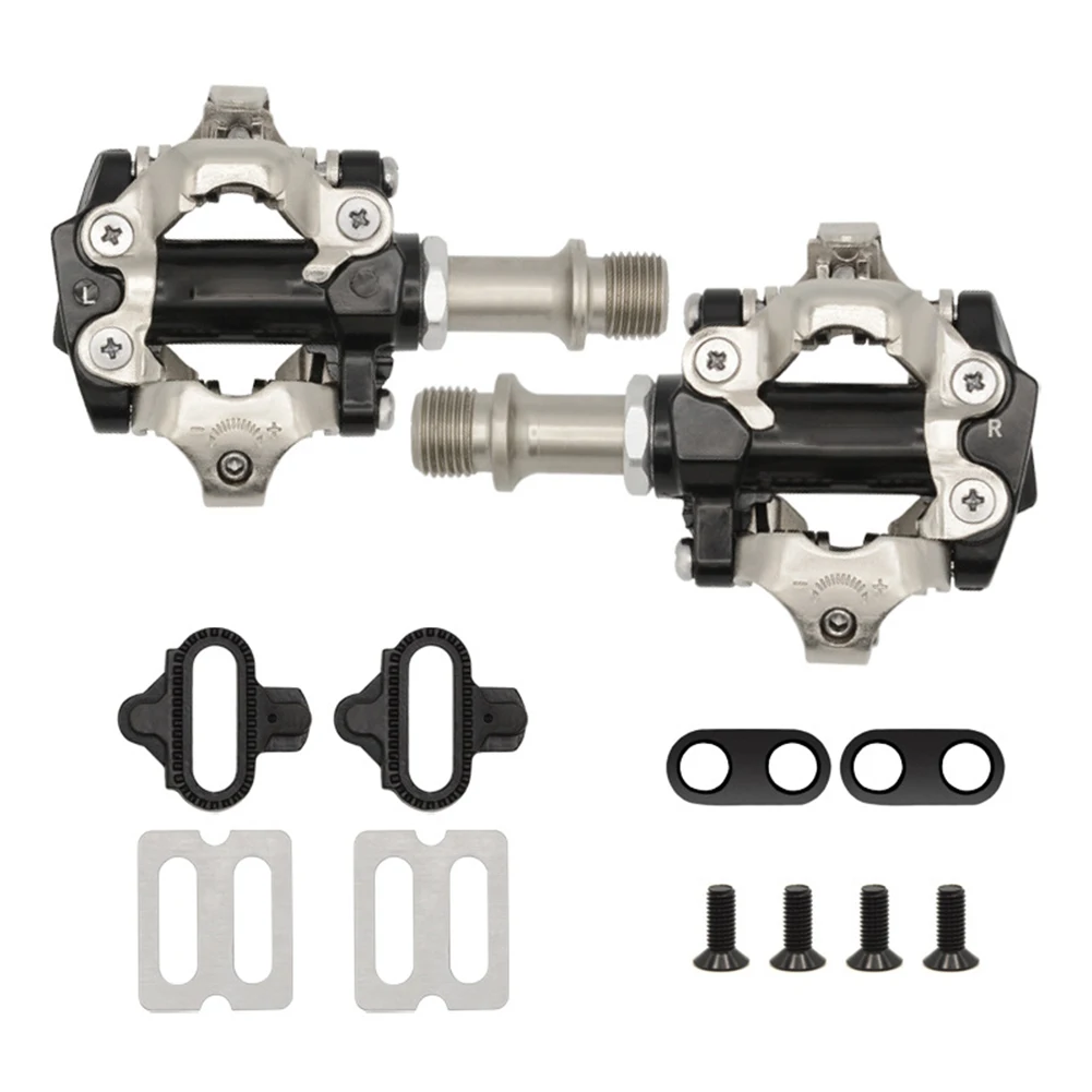 

2pcs Bicycles Bearings Self-Locking Pedal Aluminum Alloy Non-Slip Mountain Cycling Bike Pedal for Bicycles Parts Accessories