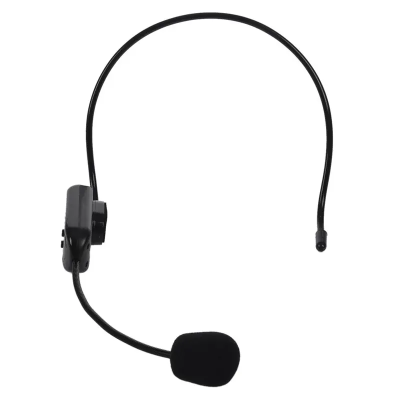 Мини-размер FM беспроводной микрофон гарнитура усилитель для учителя встроенный