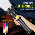 Новейший XHP90.3 светодиодные фонари XHP90 самый мощный фонарик XHP70.2 тактический фонарик USB перезаряжаемая вспышка