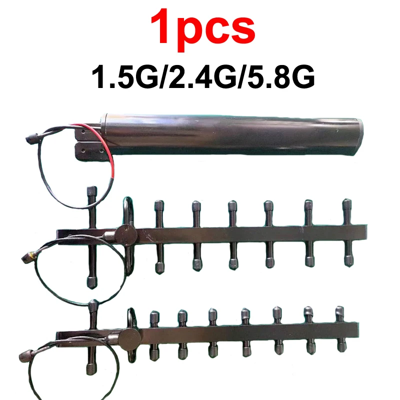 

Глушилка беспилотника, радиочастотная система, 1,5/2,4/5,8G, 1 шт.