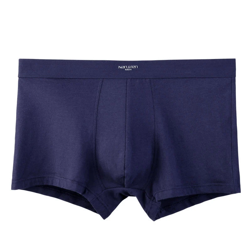 4pcs Mens Underwear Boxers Fashion Sexy Solid Men Underpants Boxer Shorts Comfortable Modal Male Panties Pouch Sheath Underpants