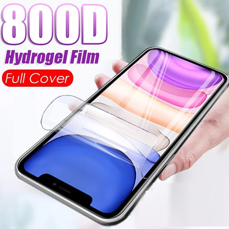 

For Iphone12 Hydrogel Film Screen Protectors For Iphone 12 Mini I Phone 11 Pro XS Max XR Armor Protection Film Guard Cover