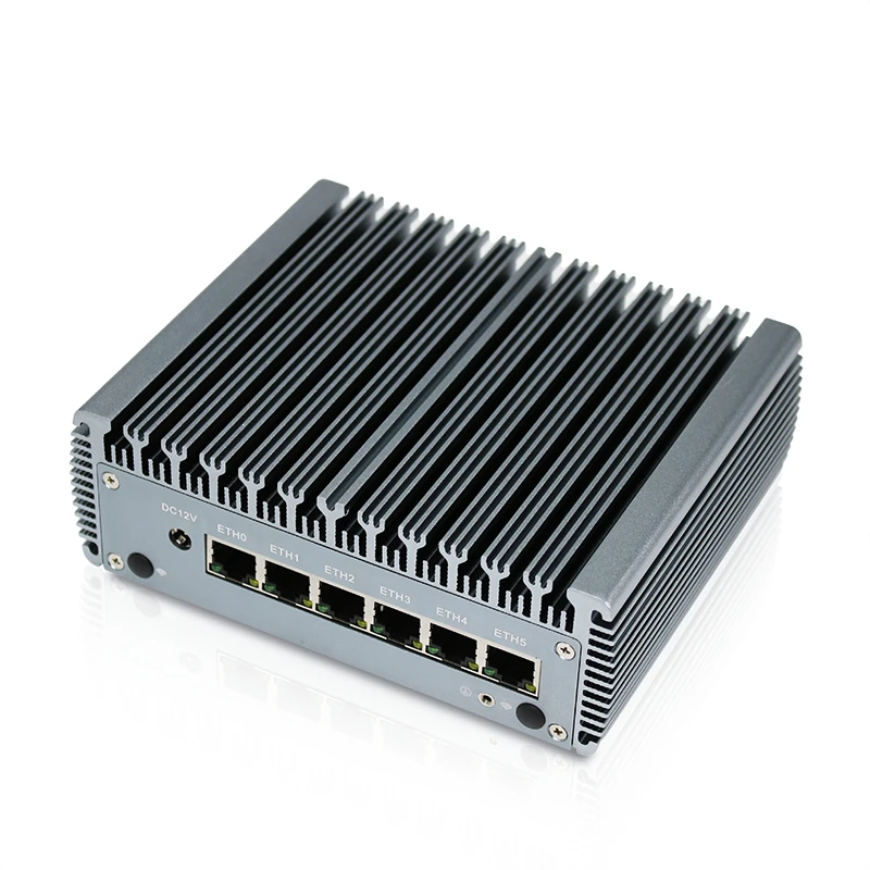 Сетевой маршрутизатор Pfsense Intel Core i7-1165G7 i211AT 6LAN RJ45 COM 4 * USB HDMI безвентиляторный