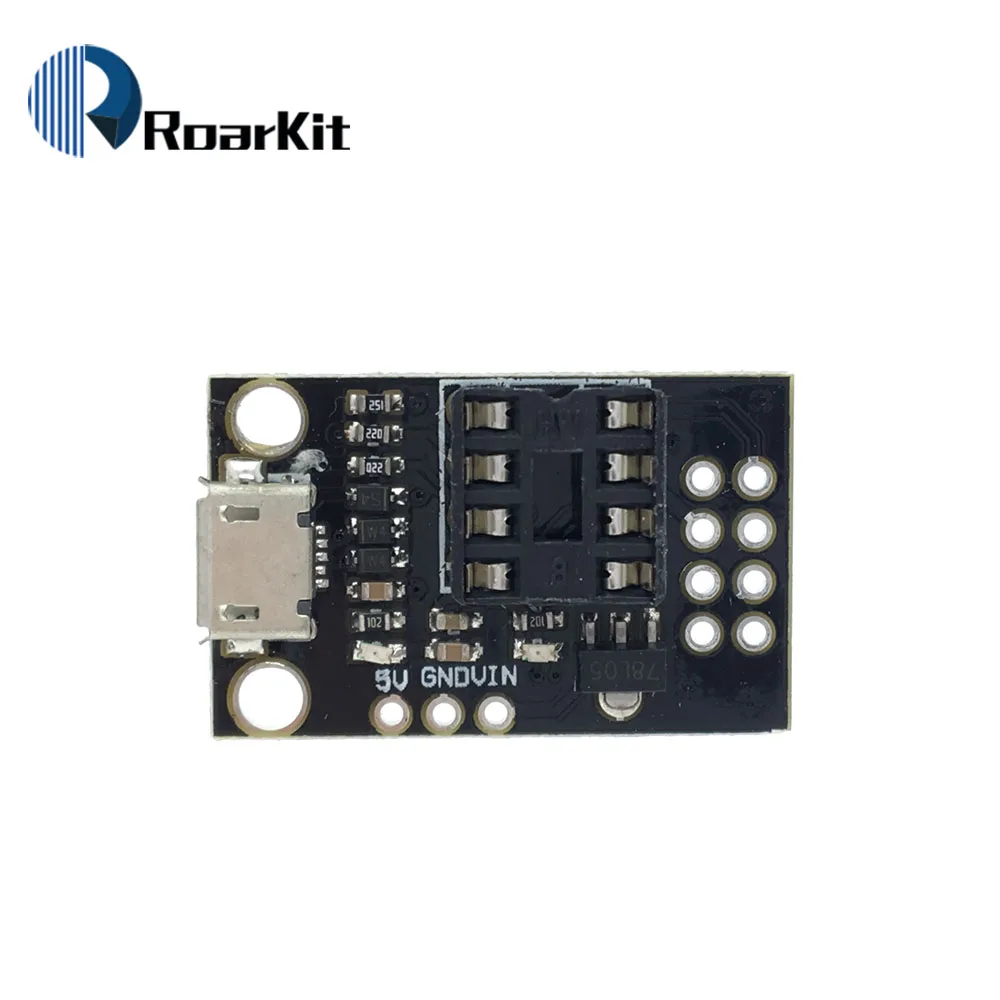 Подключаемая макетная плата для ATtiny13A/ATtiny25/ATtiny45/ATtiny85 редактор программирования