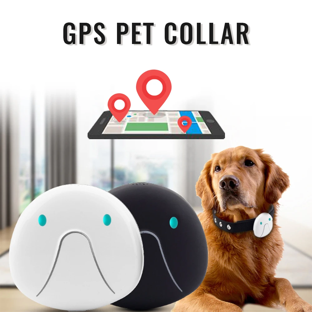 Ошейник для питомца с gps трекером в реальном времени Водонепроницаемый Мини LBS