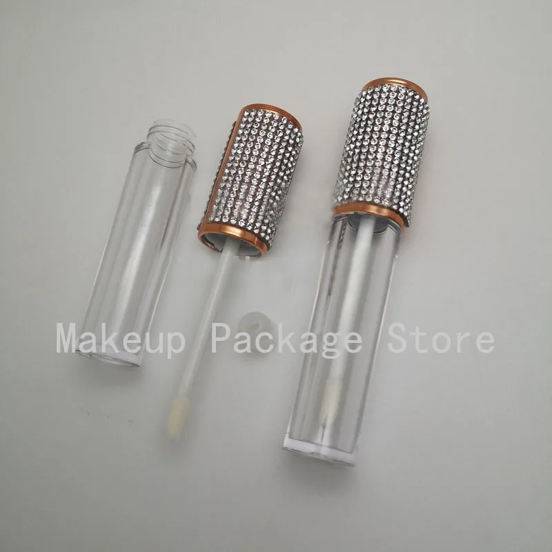 

30/50pcs Round Empty Lip Gloss Tube High Grade Clear Plastic Filling Bottle Cosmetic Packaging Container Lip Gloss Containers