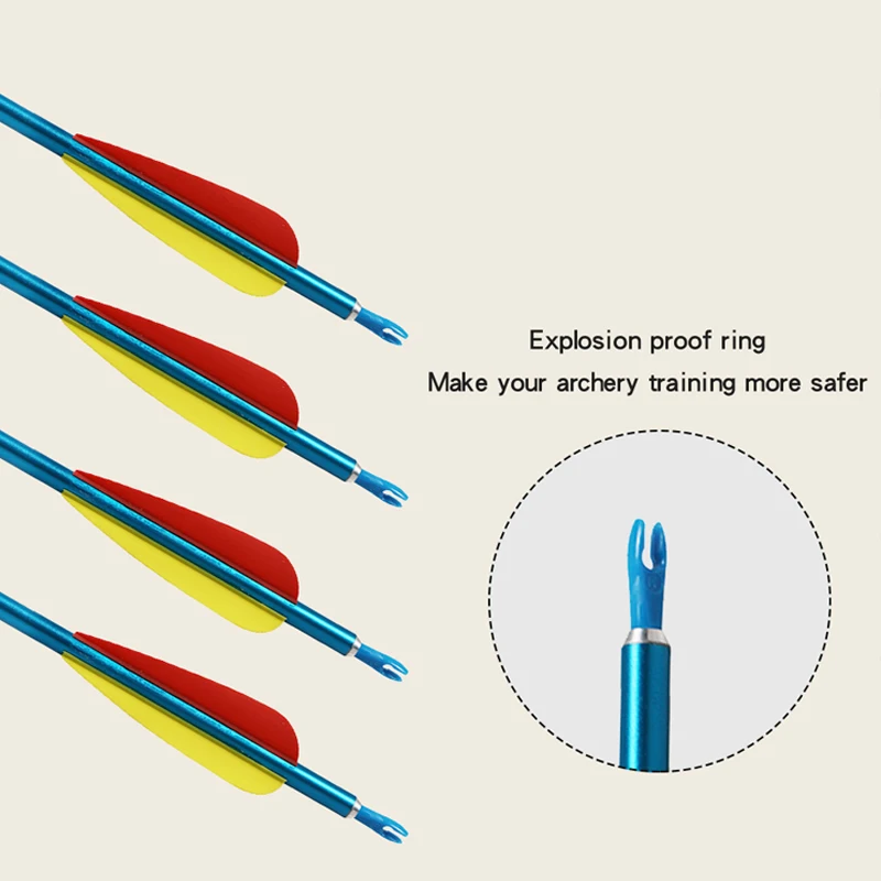 Стрелы из алюминиевого сплава для стрельбы лука 31 дюйм 3/6/12 шт.|Лук и стрела| |