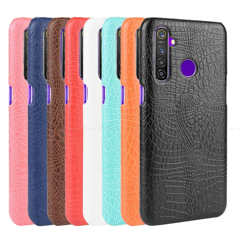 Жесткая задняя крышка для OPPO Realme 7 5G 6s 6i 5S 5 3 2 Pro 3i защитный кожаный чехол телефона |
