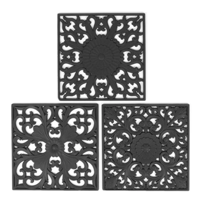 

3 шт./набор, силиконовые коврики для вышивки