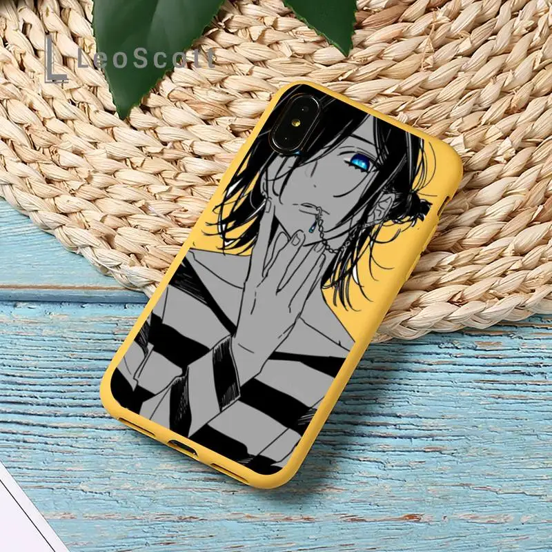 

Anime Miyamura Izumi Horimiya Phone Case Candy Color for iPhone 11 12 pro XS MAX 8 7 6 6S Plus X SE 2020 XR
