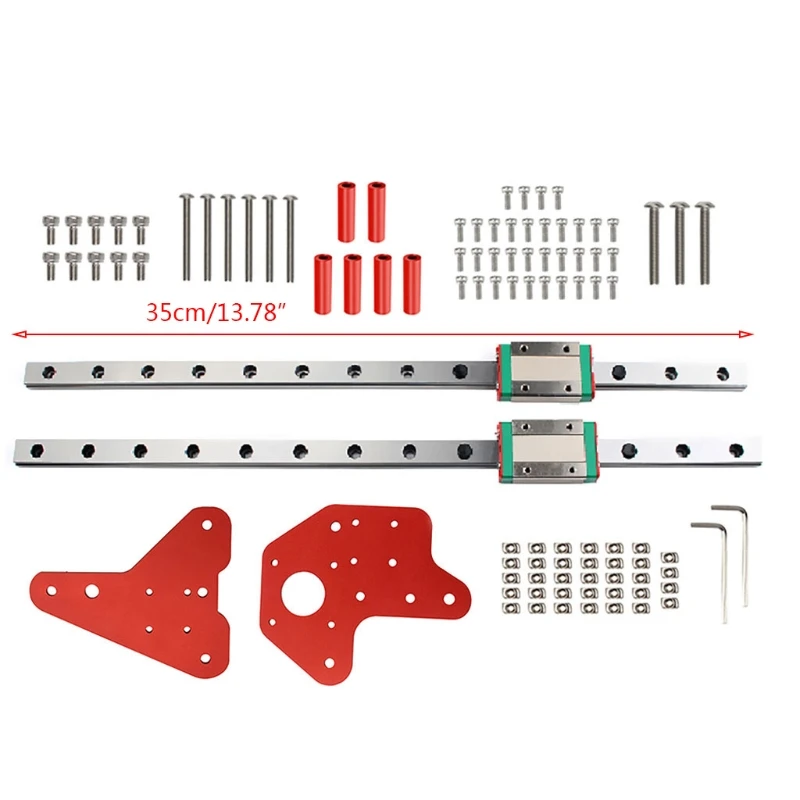

1 Set Dual Z Axis MGN12H Linear Rails Kit for Creality Ender-3/3S/PRo 3D Printer K3KB
