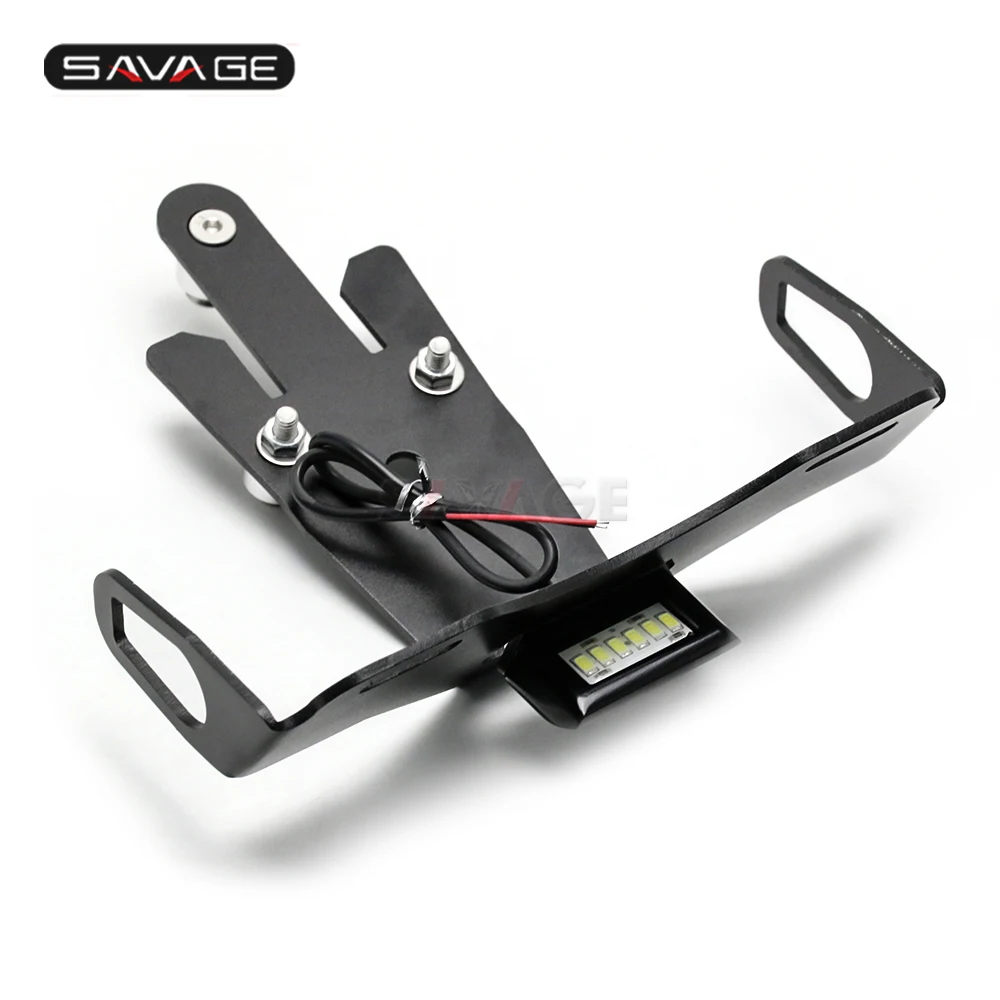 Держатель номерного знака светодиодный светильник для KAWASAKI ER 6N 6F ниндзя 650 ER6N ER6F