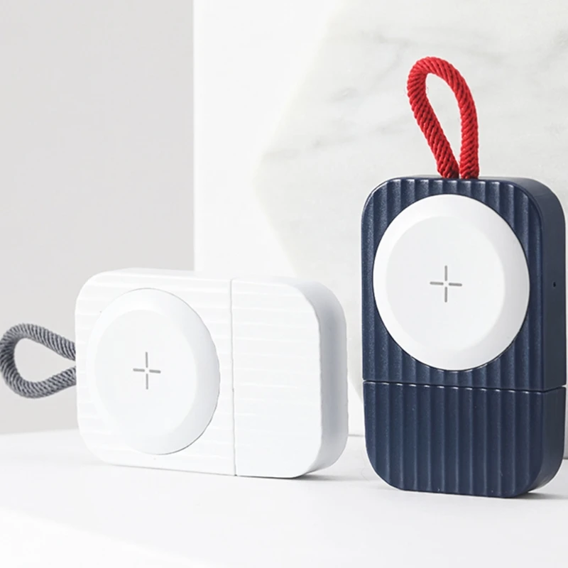 

Compatible with Apple-Watch Series 6/5/4/1/3/2/SE Wireless Charger iWatch-Magnetic Portable Charging Dock Fast Charging