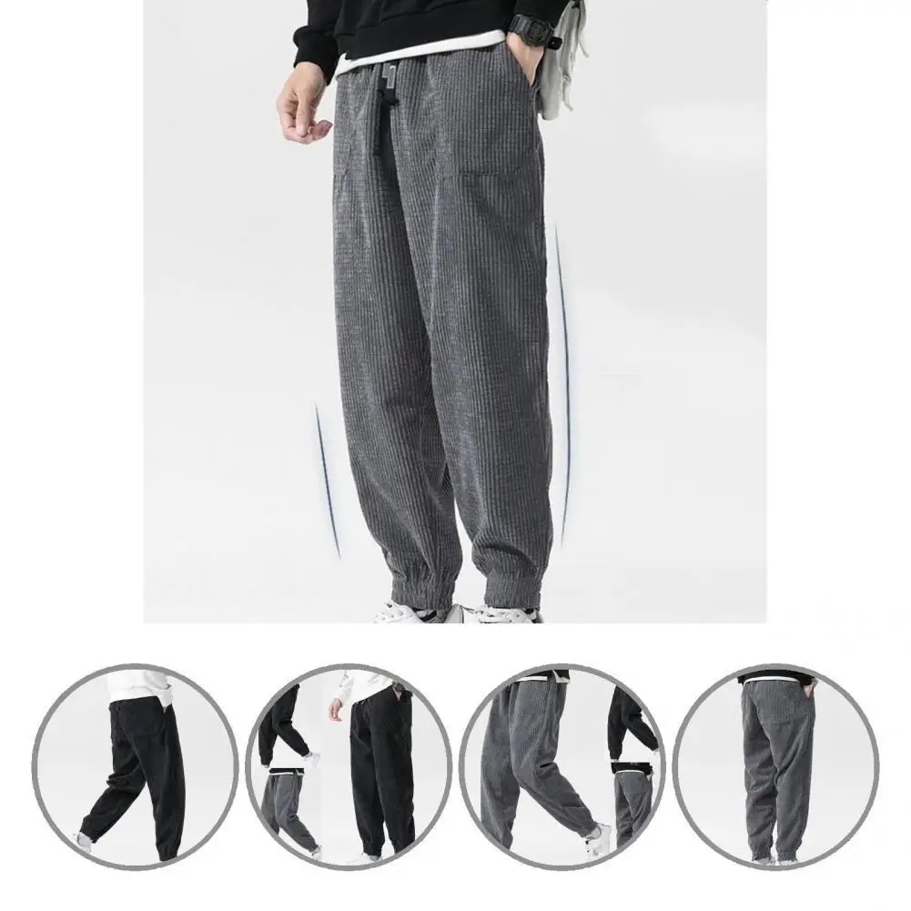 

Stylish Wear-resistant Corduroy Autumn Pants Trousers Long Breathable
