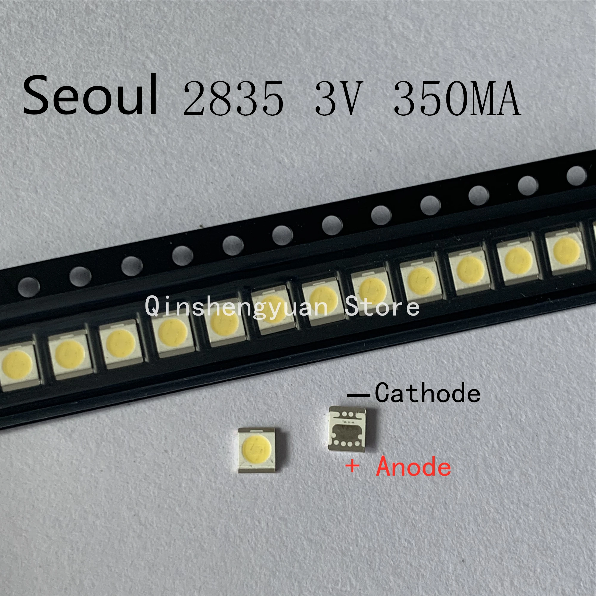 2000pcs Original For SEOUL High Power LED Backlight 3528 2835 1W 100LM Cool white SBWVT124E LCD Backlight for TV TV Application