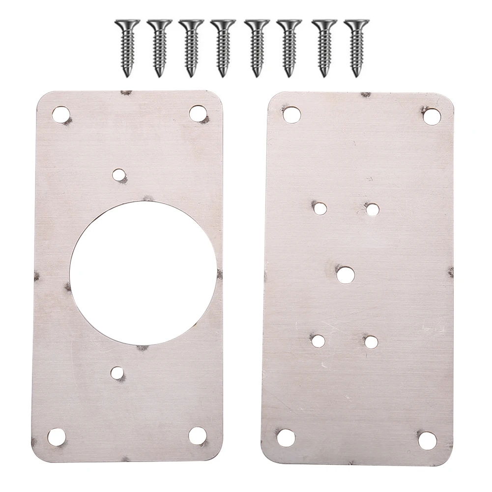 Крепежная пластина для петель из нержавеющей стали шкафа двери мебели