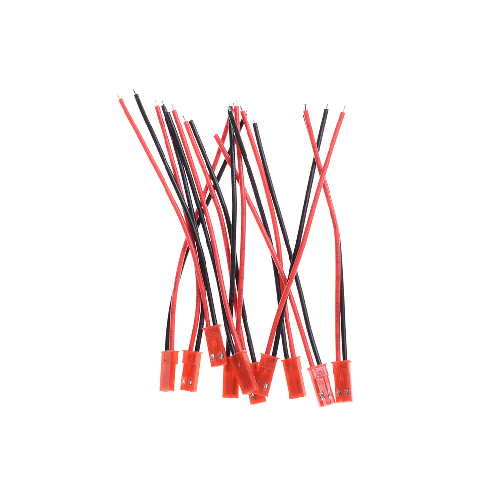 

10 Pcs/lot 100mm Male Female Connector Plug Cable For RC Battery Wholesale