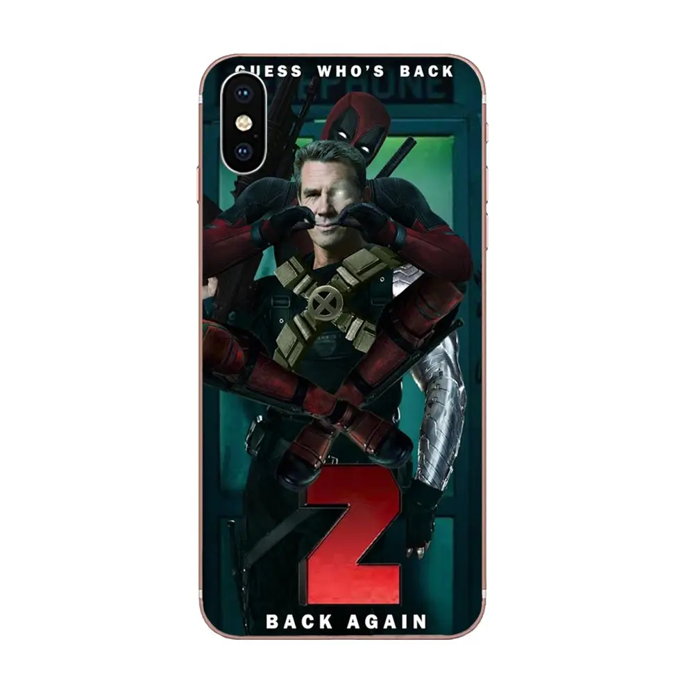 Marvel Deadpool 2 Soft Screen Protector For Galaxy Grand A3 A5 A7 A8 A9 A9S On5 On7 Plus Pro Star 2015 2016 2017 2018 | Мобильные