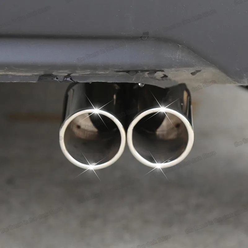 Автомобильная выхлопная труба из нержавеющей стали Lsrtw2017 две трубы для Changan Alsvin V7