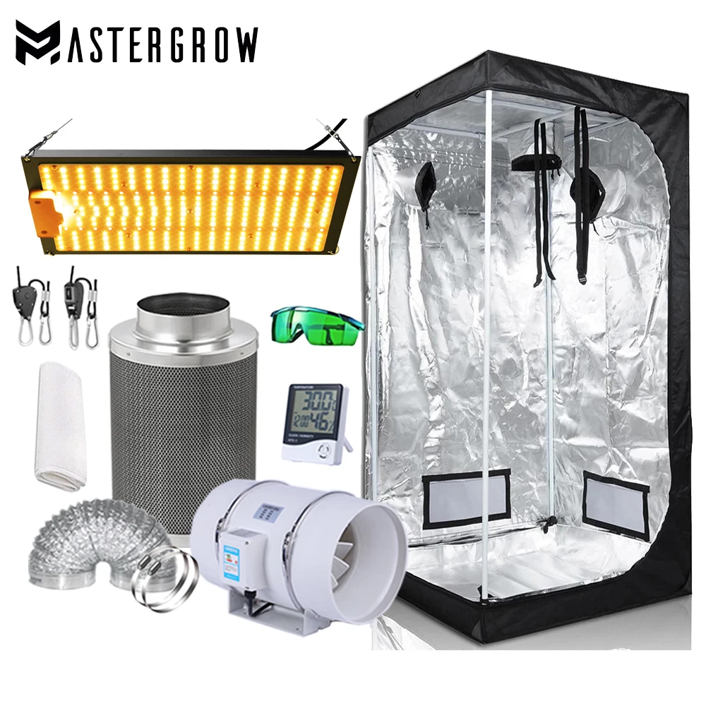 

Meanwell driver Led Grow Light Combin 3000K 660nm LM301B Samsung Chip 4/5/6 Inch Fan Carbon Filter Multiple Size Dark Room