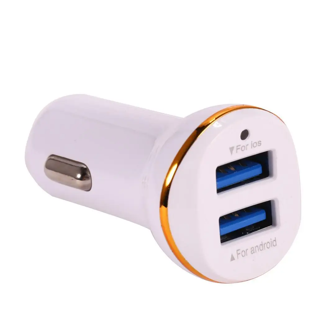 Двойной Два USB порта быстрый автомобиль Макс 3100mA (встроенная защита от