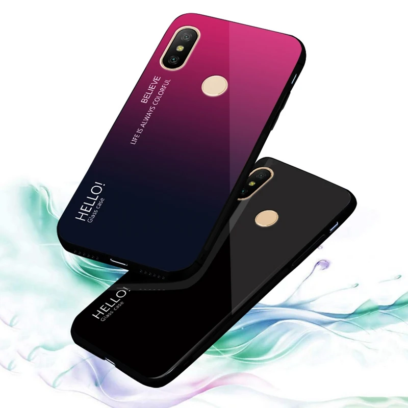 Чехол из закаленного стекла UPaitou для Xiaomi Mi CC9 CC9e 9T Pro 9 8 Se Lite Explore ore 8X мягкий чехол