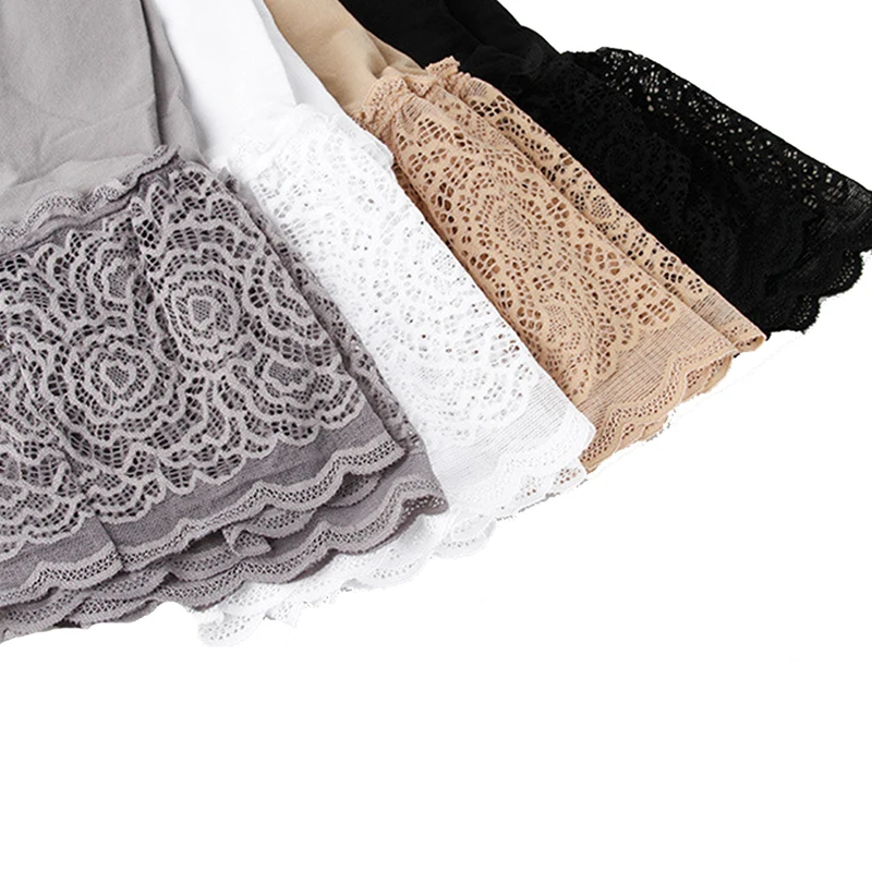 Горячая Распродажа Модные женские короткие нейлоновые эластичные кружевные