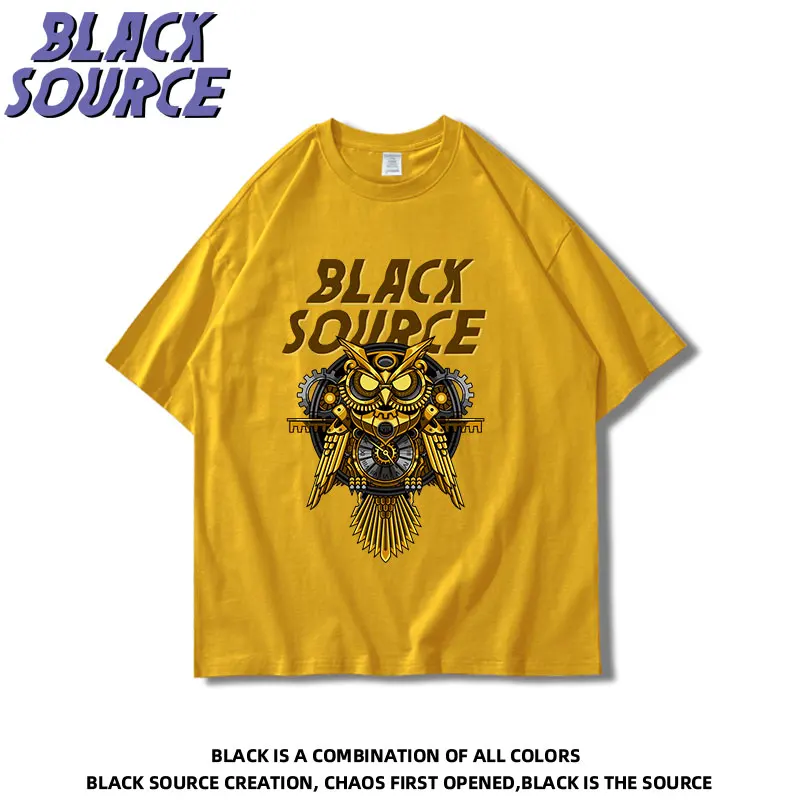 Футболка в стиле хип-хоп с изображением героев мультфильма Заснеженная Сова |