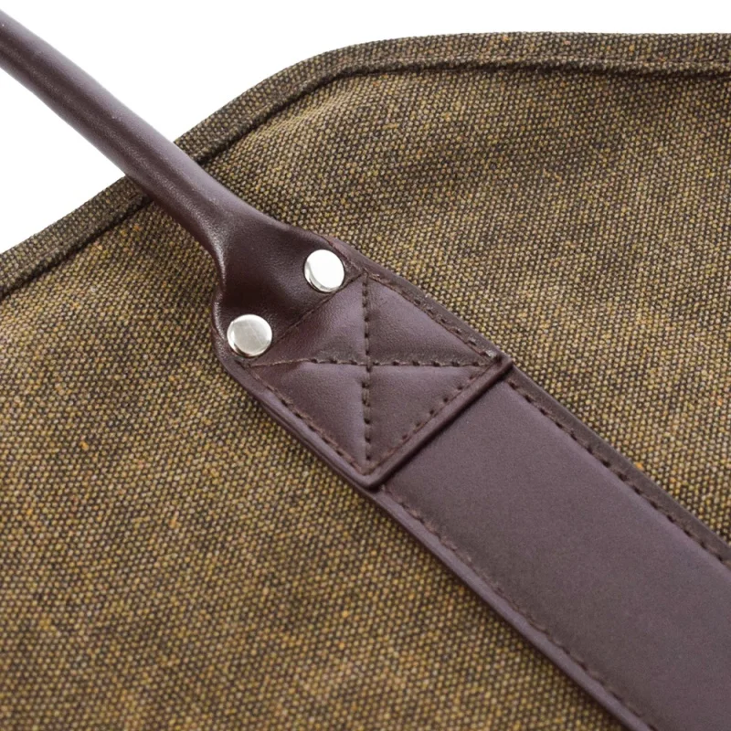 

Outdoor Canvas Tote Camping Carry Bag Indoor Fireplace Firewood Transport Totes Outdoor Waxed Durable