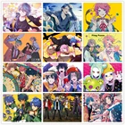 Алмазная живопись 5d сделай сам, гипноз, микрофон, Аниме подарок, японская мультяшная манга, Алмазная мозаика, вышивка крестиком, искусство, домашний декор